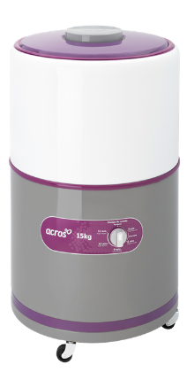 LAVADORA ACROS 15 KGS. MOD. ALF 1551-EG GRIS