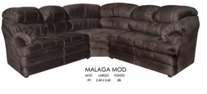 SALA MÁLAGA MODULAR COLOR CHOCOLATE