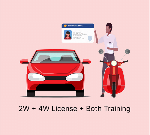 Car & Bike Training with License in Ruby Driving School