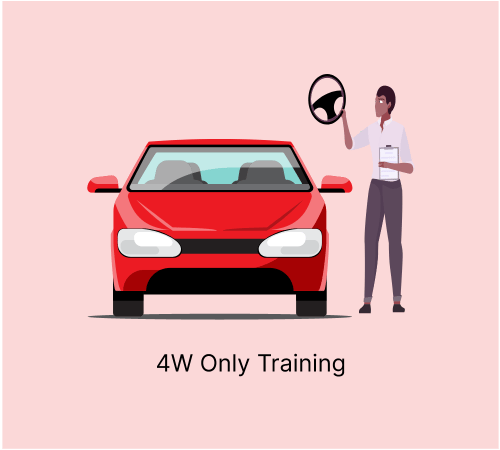 Car Training Only in Om Shree Driving School