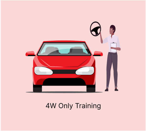 Car Training Only in HITECH DRIVING SCHOOL