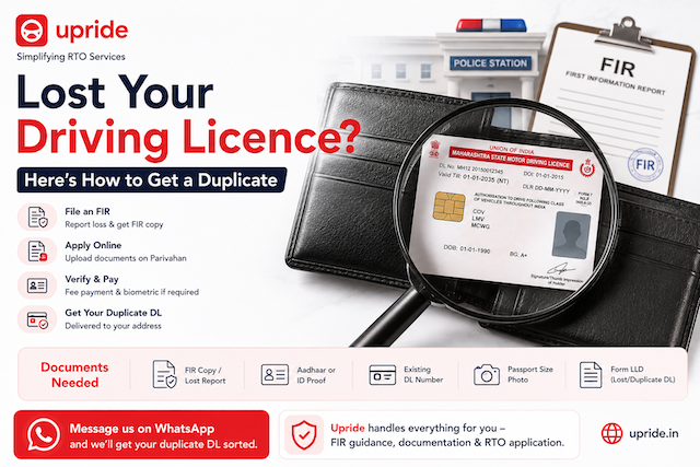 lost your driving licence, get duplicate DL lost your driving licence, get duplicate DL