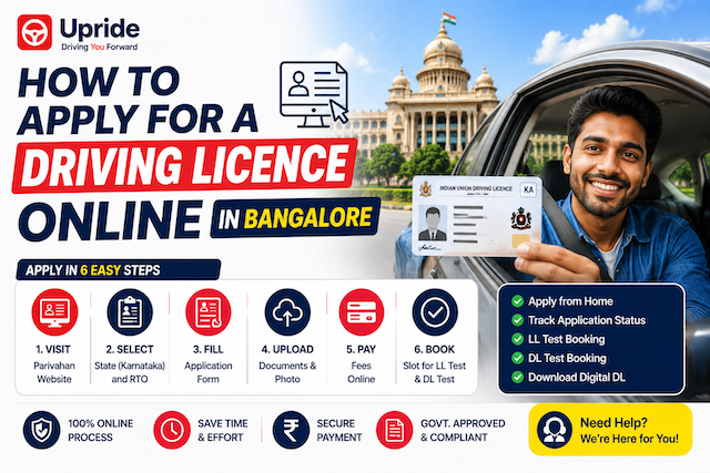 apply for driving license in bangalore online very easy