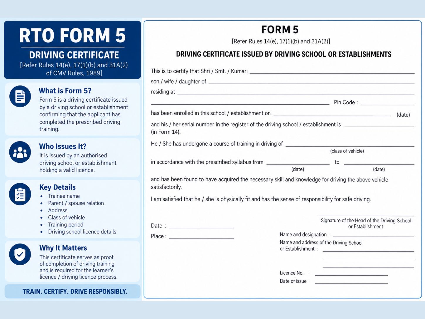rto form 5 rto form 5