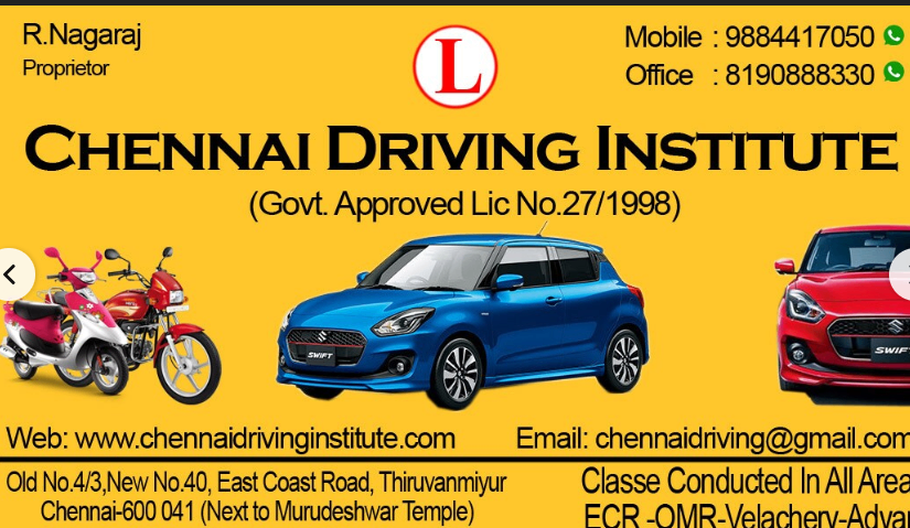 Chennai Driving Institute in Thiruvanmiyur