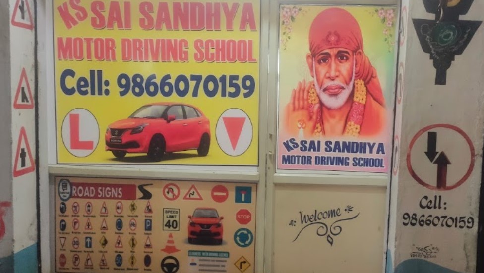 K S sai sandhya motor driving school in Nagole