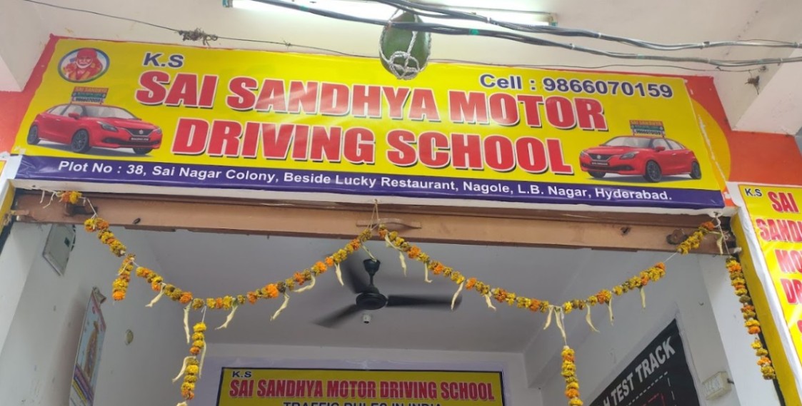K S sai sandhya motor driving school in Nagole