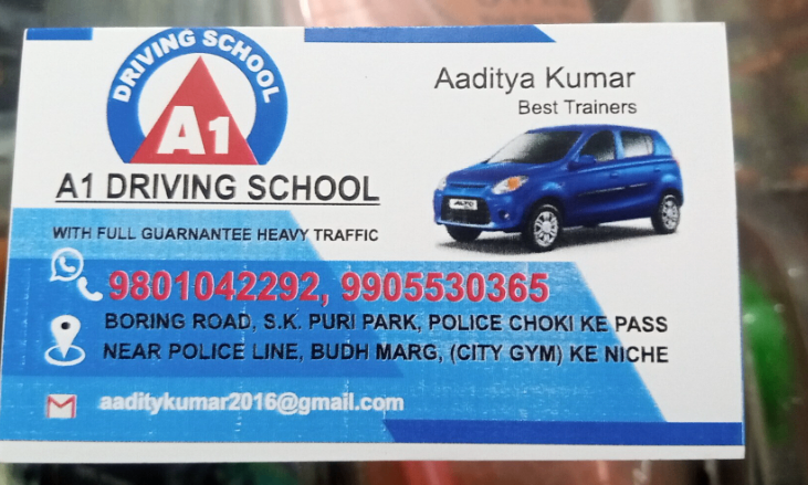 A1 car driving school in Lodipur