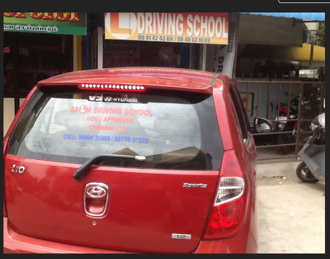 Bala Driving School in Mandaveli