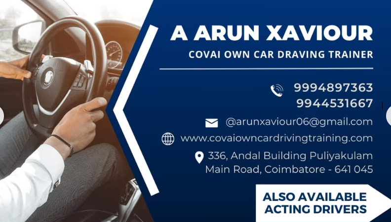 Covai Own Car Driving Training in Puliakulam
