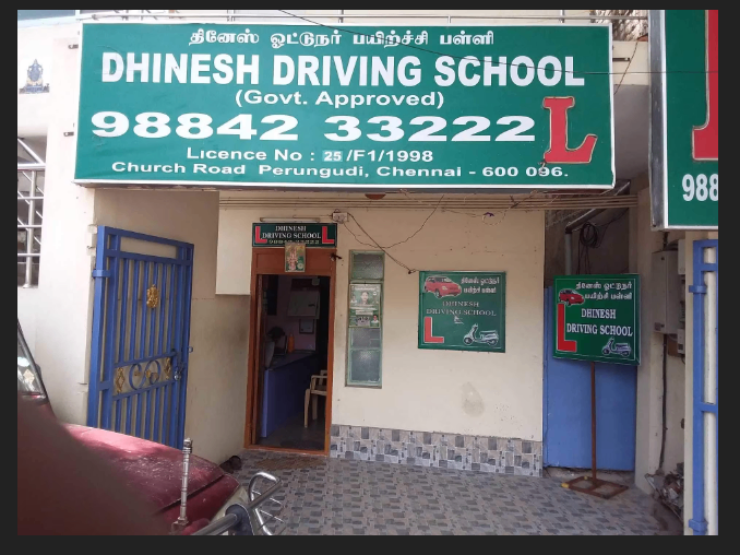 Dhinesh Driving School in Perungudi