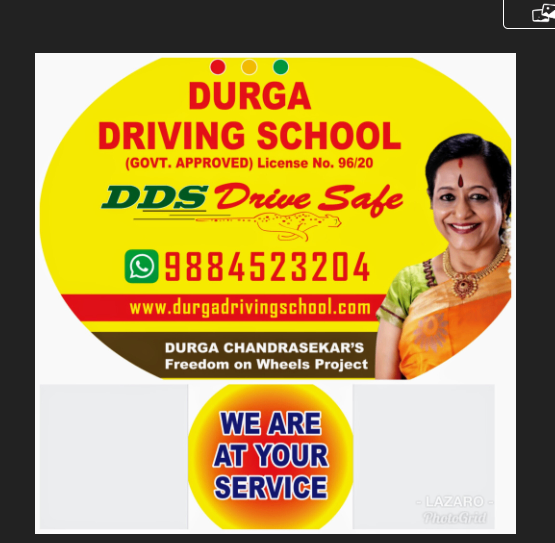 Durga Driving School Chennai in Thiruvanmiyur