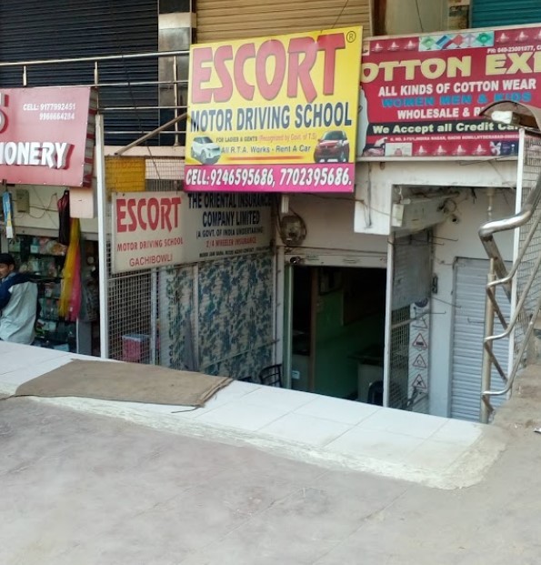 Escort Motor Driving School in Gachibowli