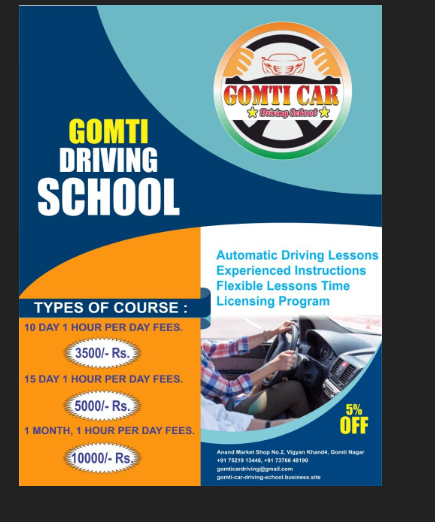 Gomti Car Driving School in Gomti Nagar