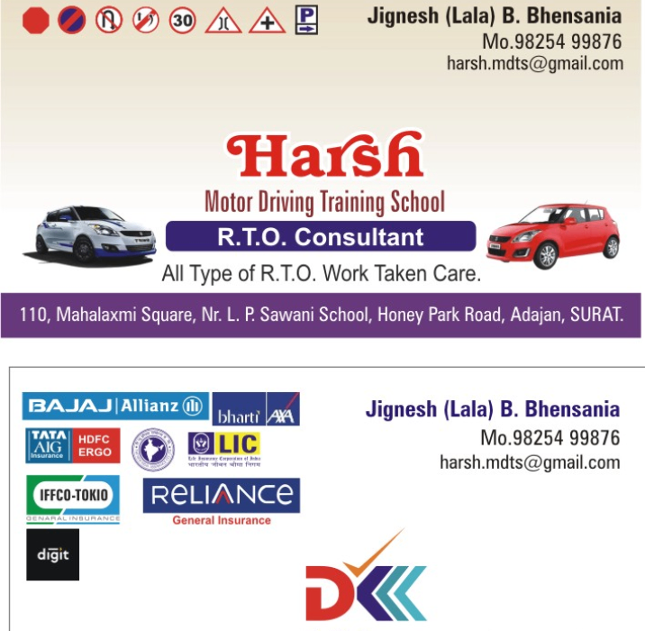 Harsh Motor Driving Training School in Adajan
