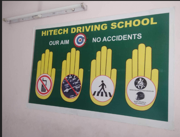 Hitech Driving School in Nehru Nagar