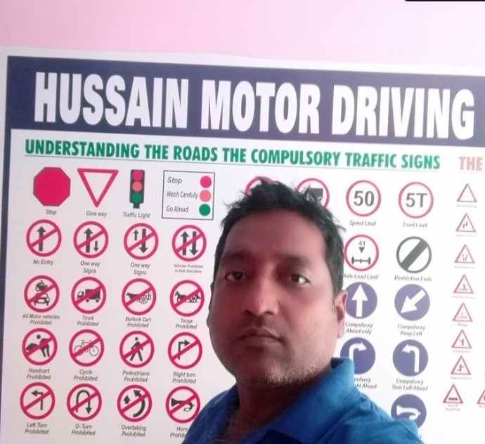 Hussain motor driving school in Erragadda
