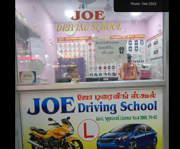 JOE DRIVING SCHOOL in Kodungaiyur