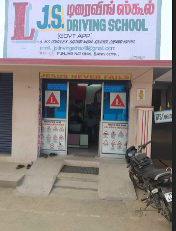 J.S. Driving School in Vyasarpadi