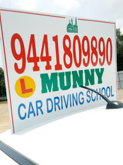 A MUNNY driving School in Mg road