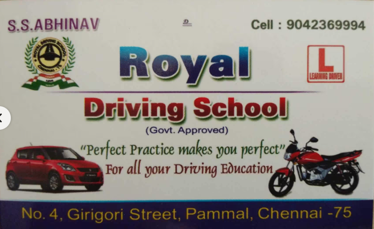 Royal Heavy Driving School in Pammal