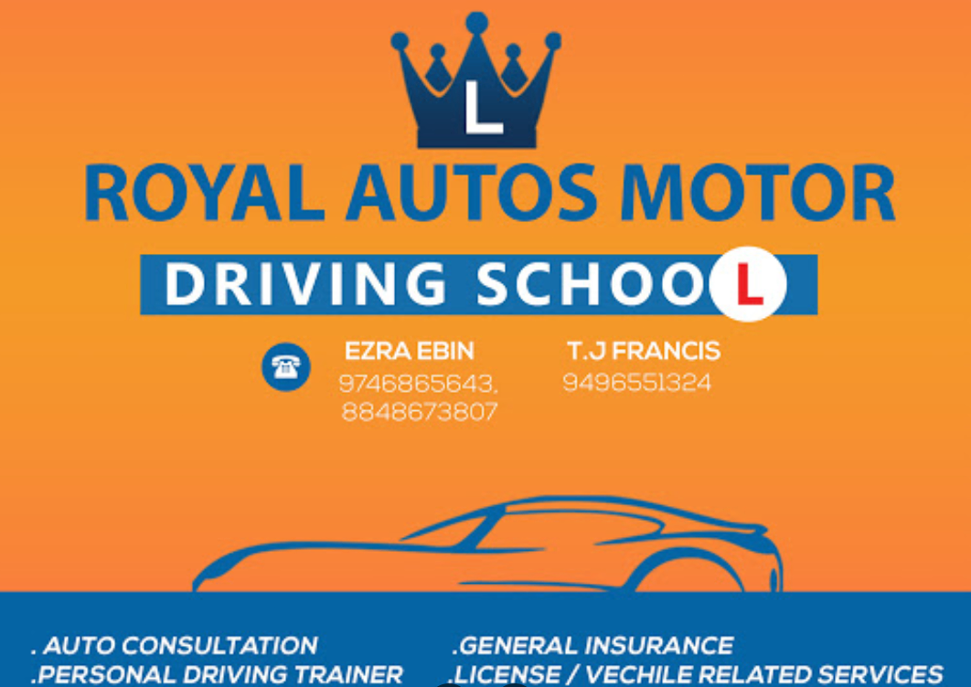 Royal autos motor driving school in Ernakulam
