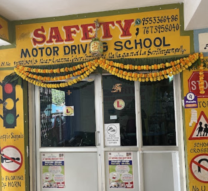 Safety Motor Driving School in Serilingampalle
