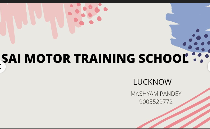 Sai motor training school in IIM Road