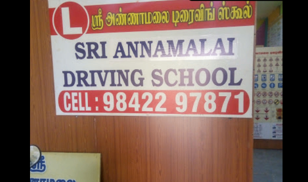 Sri Annamalai Driving School in Civil Aerodrome Post