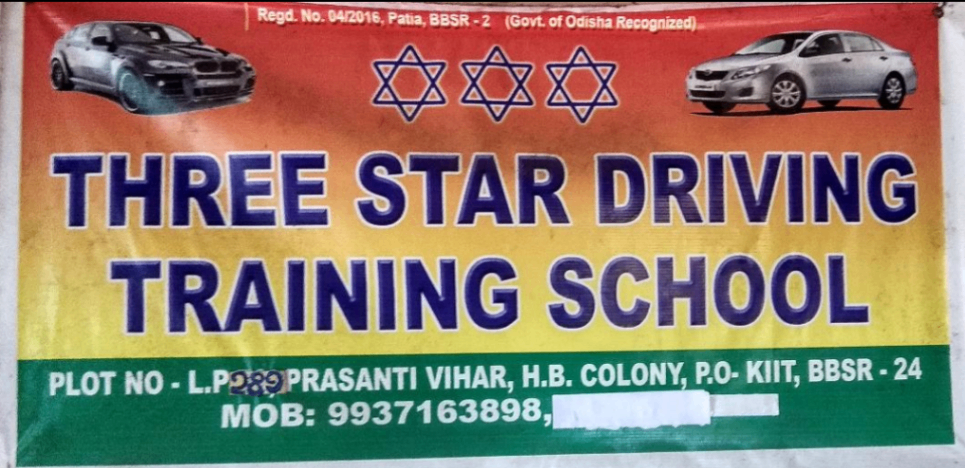 Three Star Driving Training School in Patia