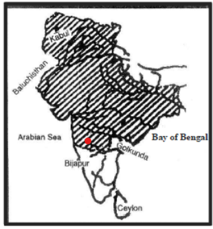 Illustration for UPSC GS Prelims question on History (Medieval India)