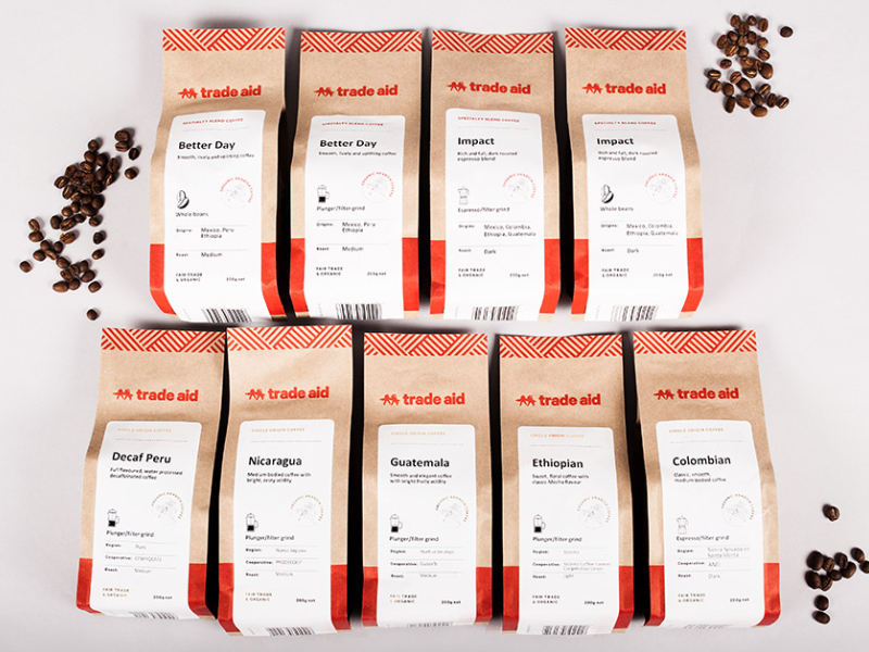 Roasted Coffee Beans and Grinds & Instant Coffee