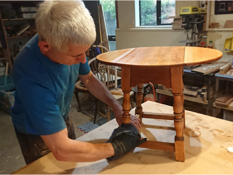 Restoring furniture that has been in the family for generations
