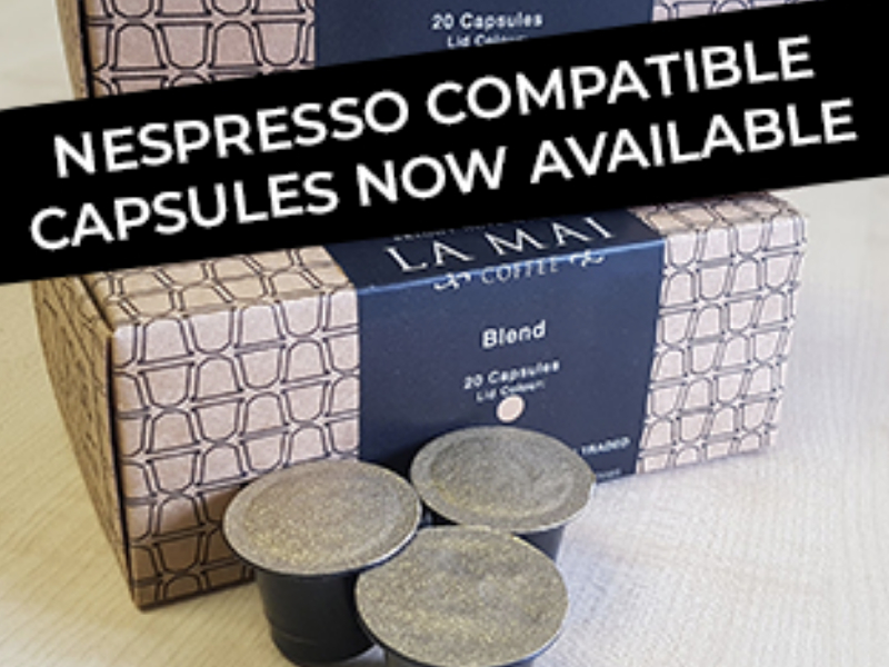 Nespresso Pods available