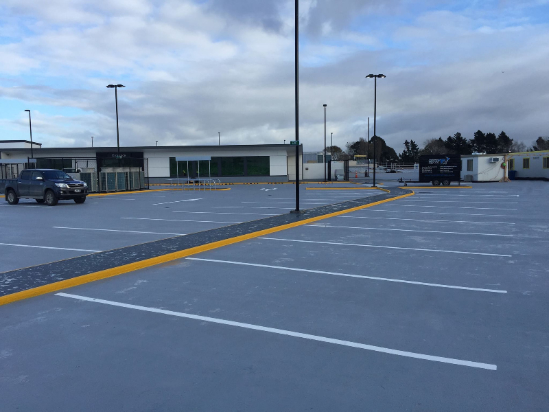 Hornby Hub Carpark (deck waterproofing)