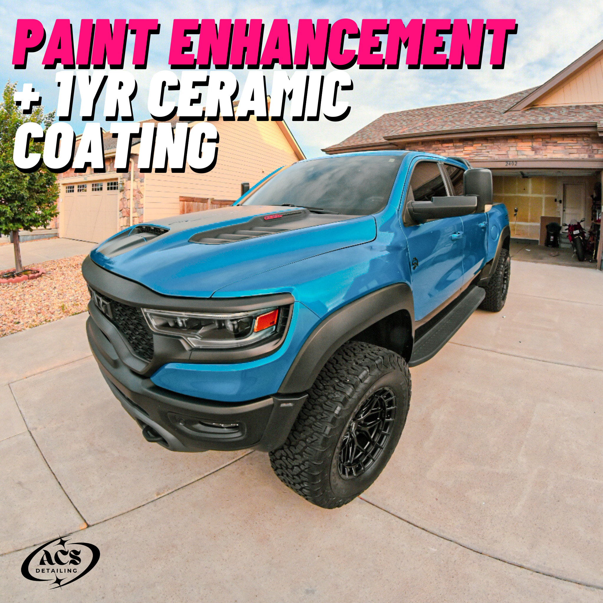 ACS Paint Enhancement and one-year Ceramic Coating booking photo