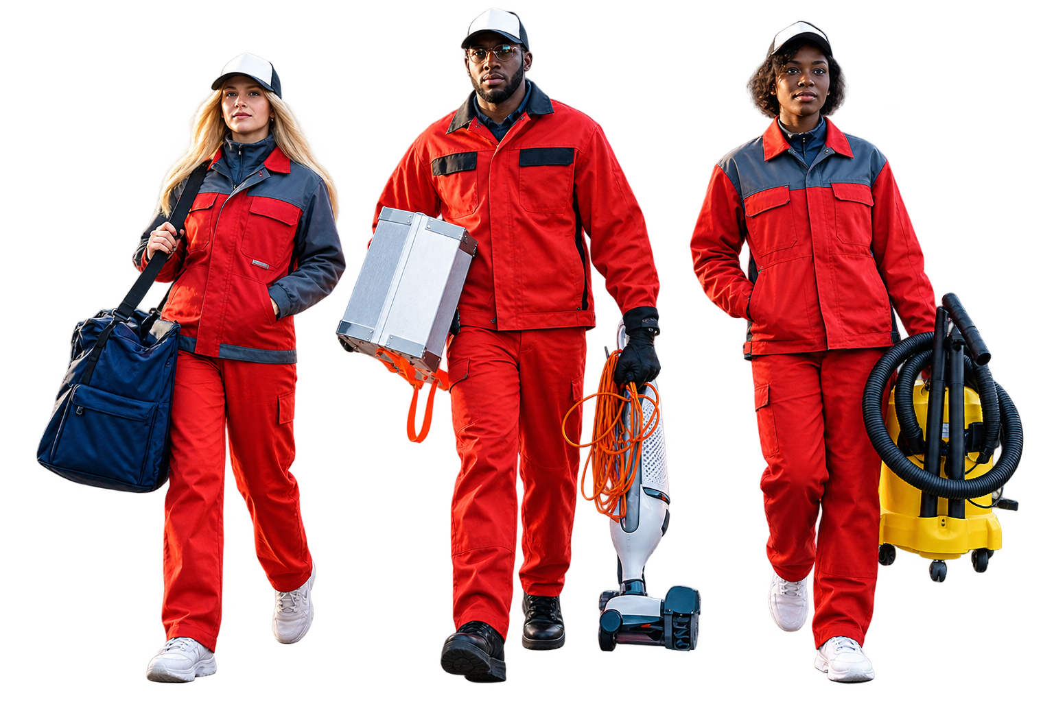 Gig worker in the UK completing a job through Unlimited Gig