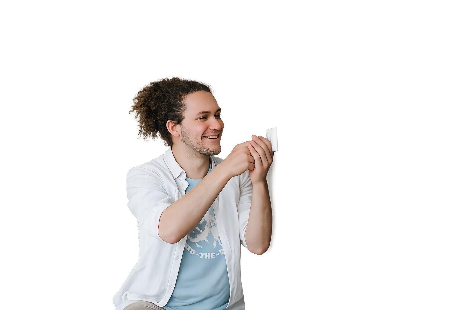 Service provider using the Unlimited Gig app to manage bookings