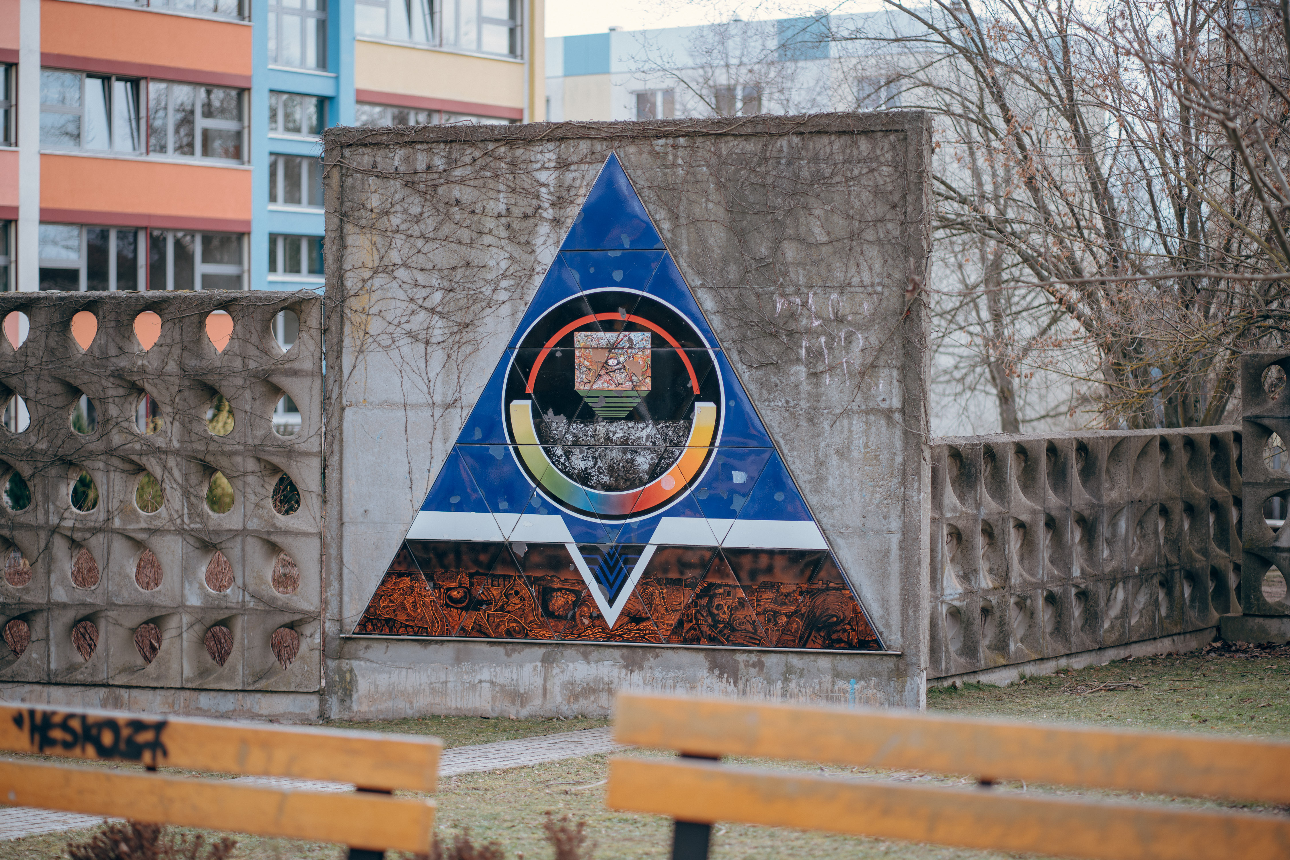 Kunstvoller Plattenbau