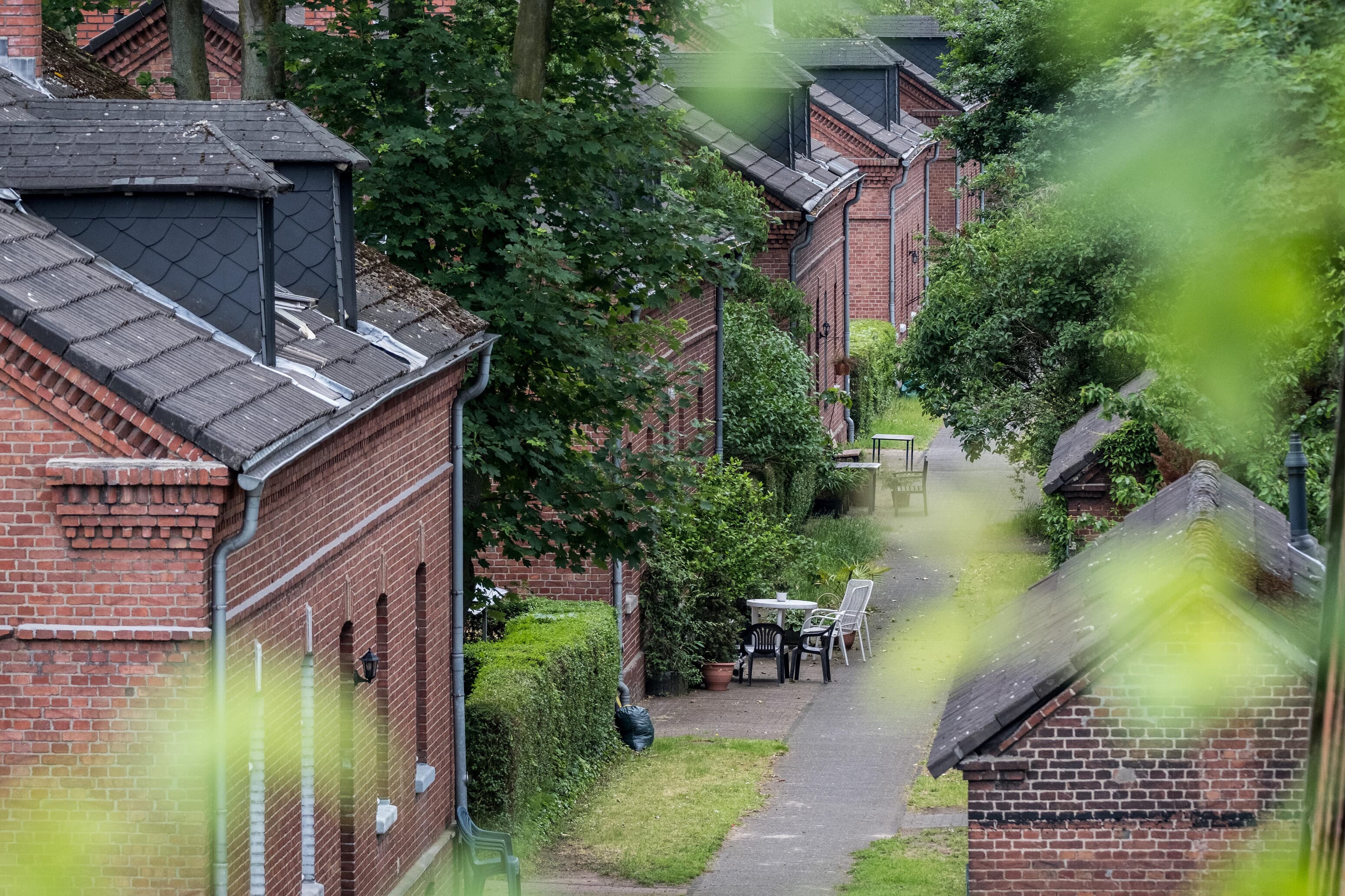 Historische Arbeitersiedlung