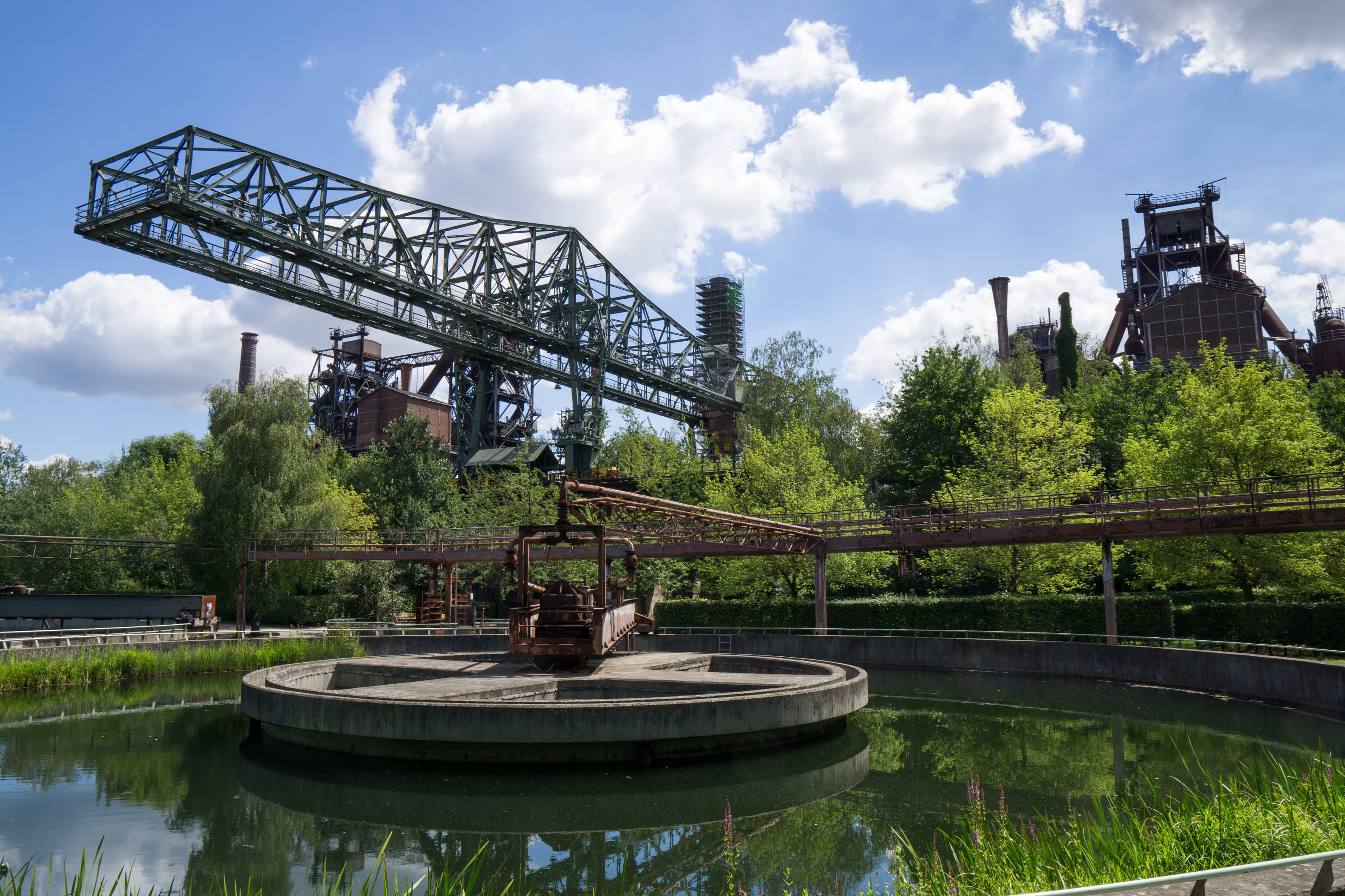 Industrie, Natur und Geschichte vereint