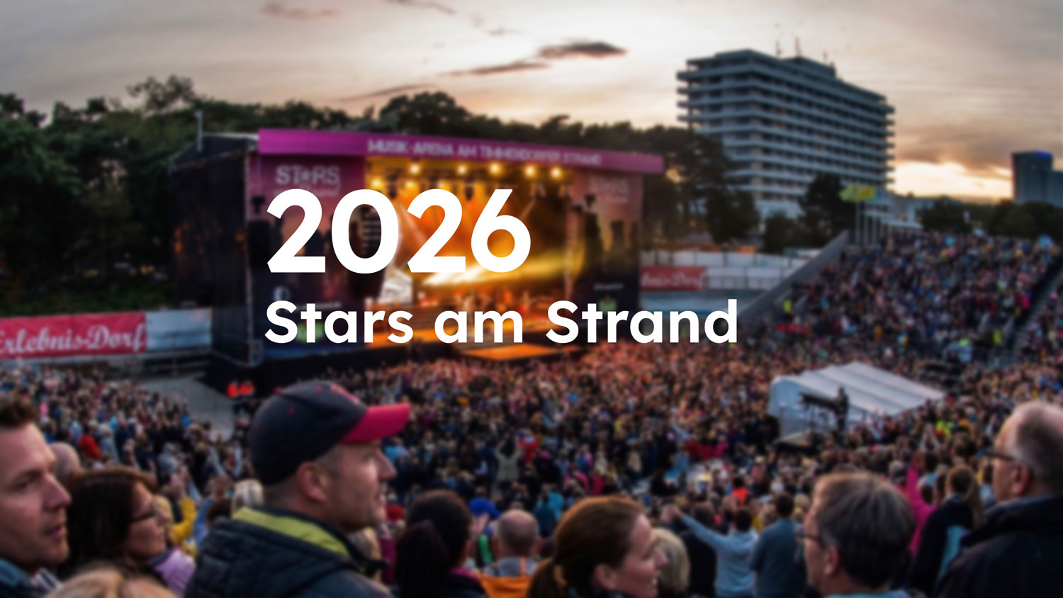 Stars am Strand 2026: Konzerte mit Meerblick in Timmendorfer Strand