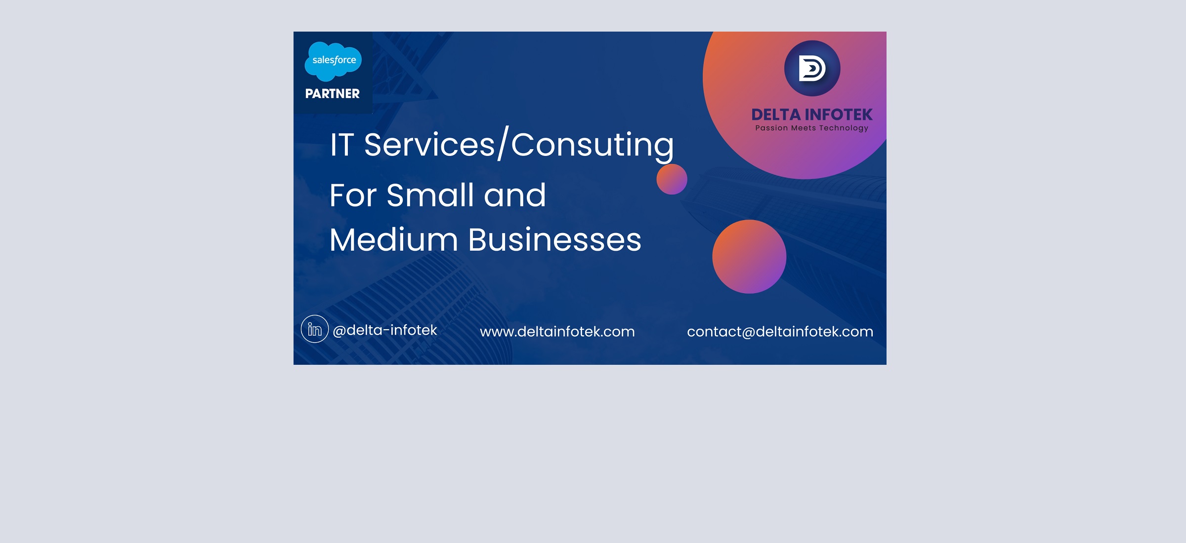 Delta Infotek Expands IT Services and Consulting Offerings Nationwide