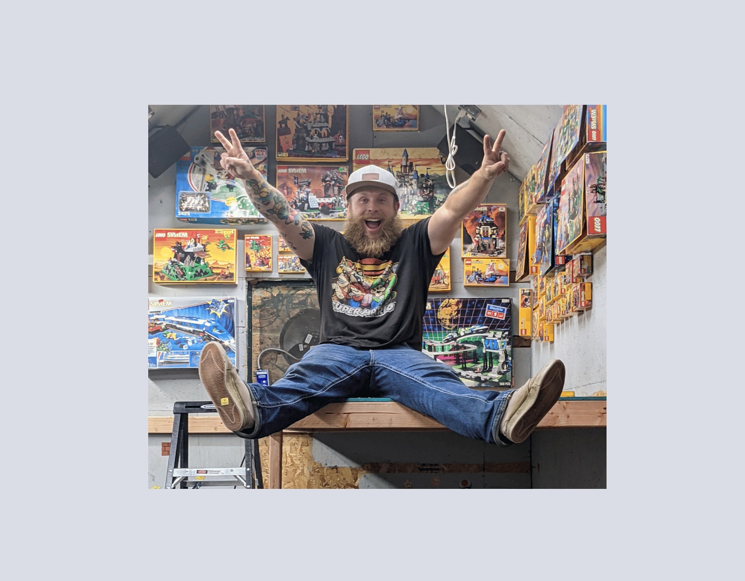 Brick Attic's Tim Huck Embarks on Epic Lego Room Project, Unveiling Vintage Treasures!