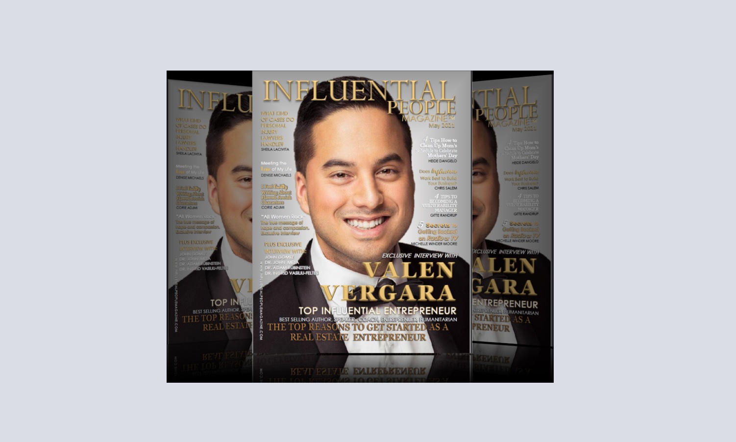 Valen Vergara: Influential Entrepreneur Unveils Secrets in Exclusive Interview for Influential People Magazine