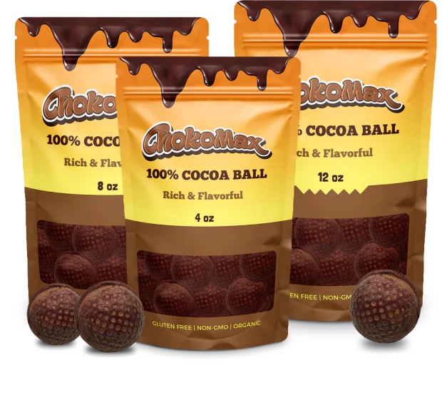 Chokomax Revolutionizes Cocoa Balls with Fat-Free, Cholesterol-Reduced Recipe!
