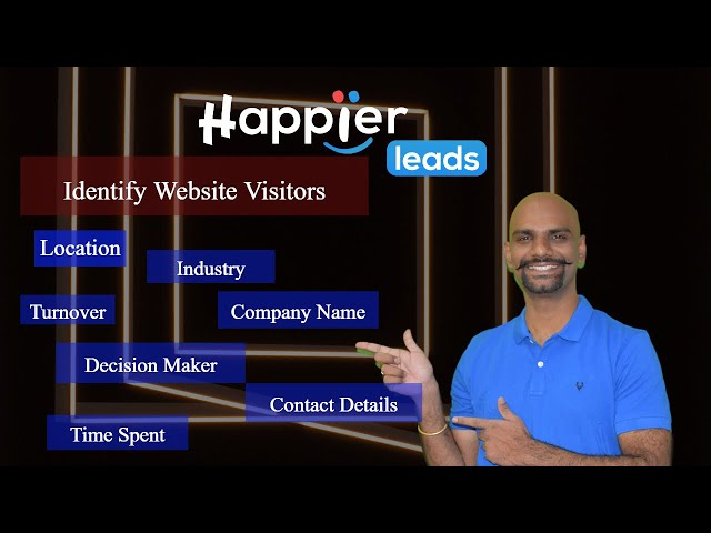 Happierleads: The Ultimate B2B Website Visitor Identification Software