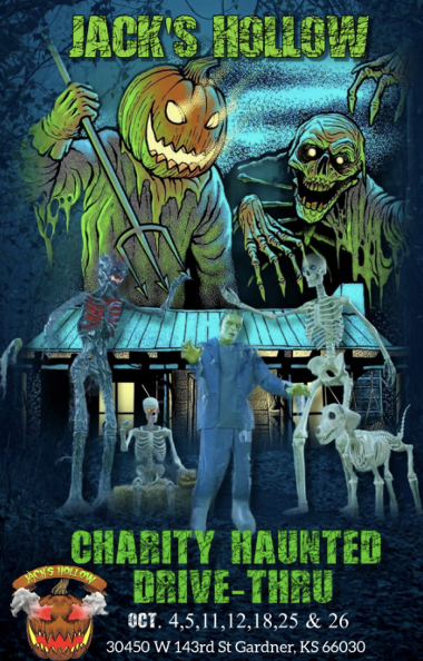 Jack's Hollow Haunted Drive-Thru Returns: Thrills Await & Donations Bring Christmas Joy to Local Kids!