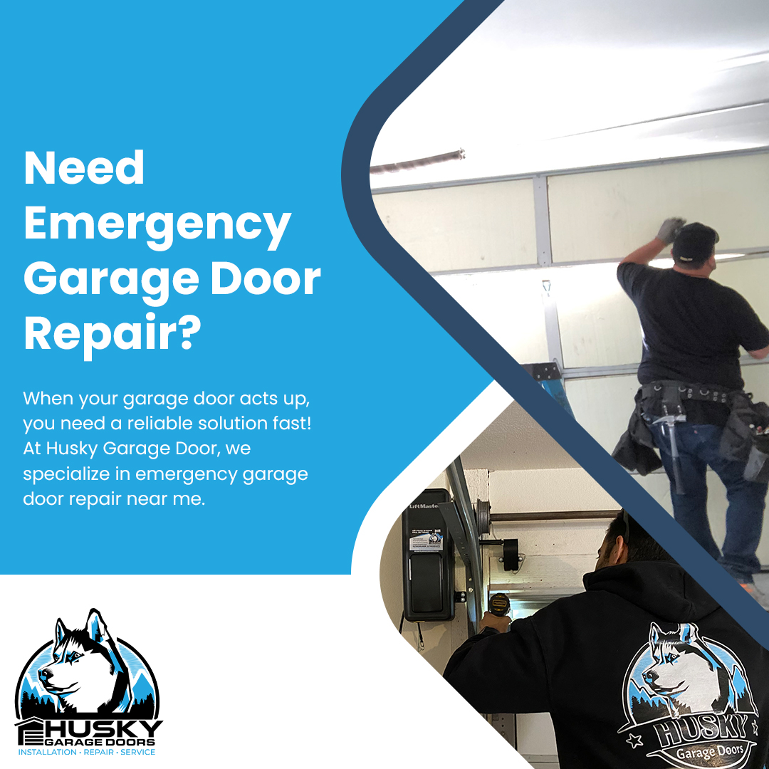 Expert Emergency Garage Door Repair Near Me – 24/7 Service in Las Vegas from Husky Garage Door Repair Summerlin!