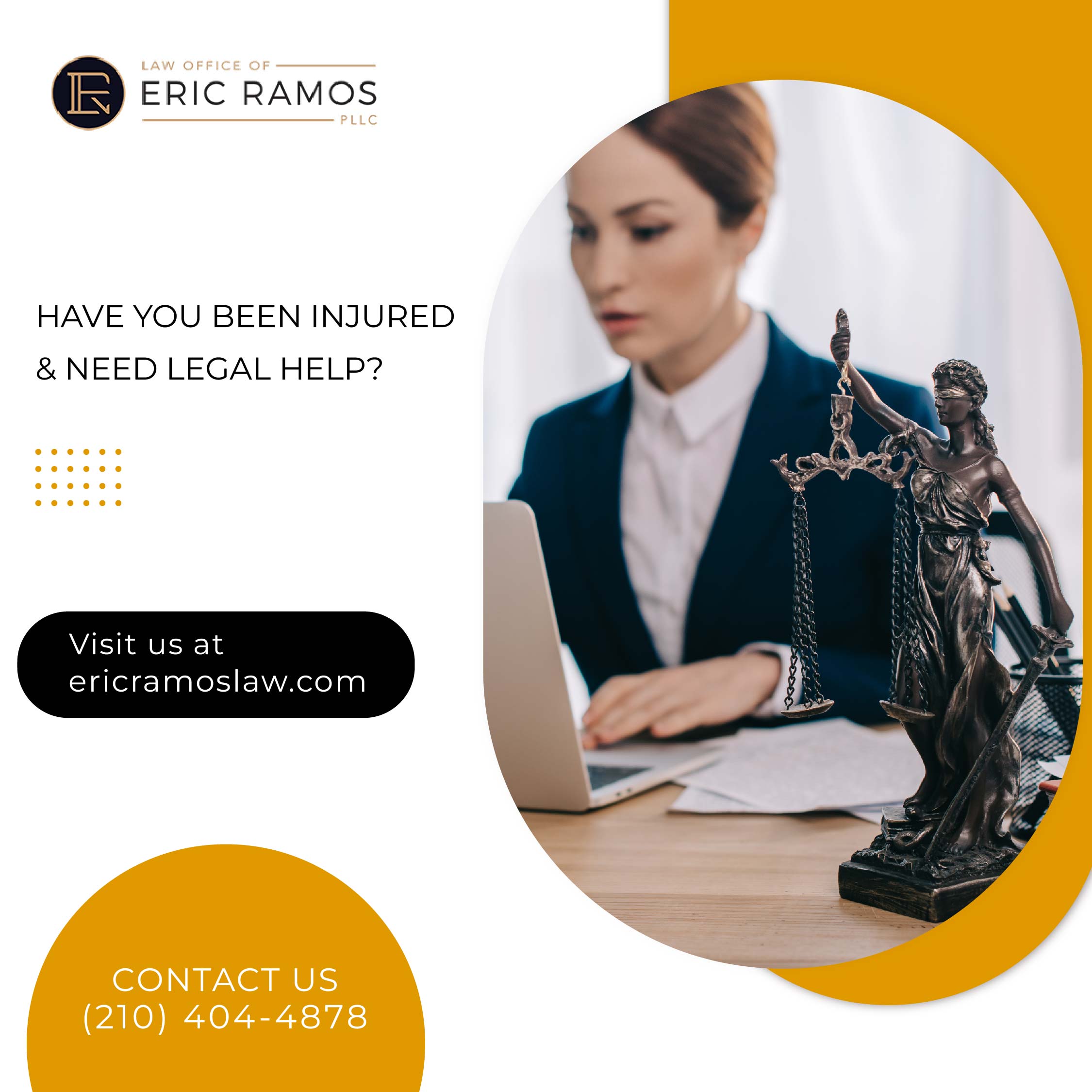 Eric Ramos Law, PLLC: Your Trusted San Antonio Personal Injury Attorneys Committed to Justice and Fair Compensation
